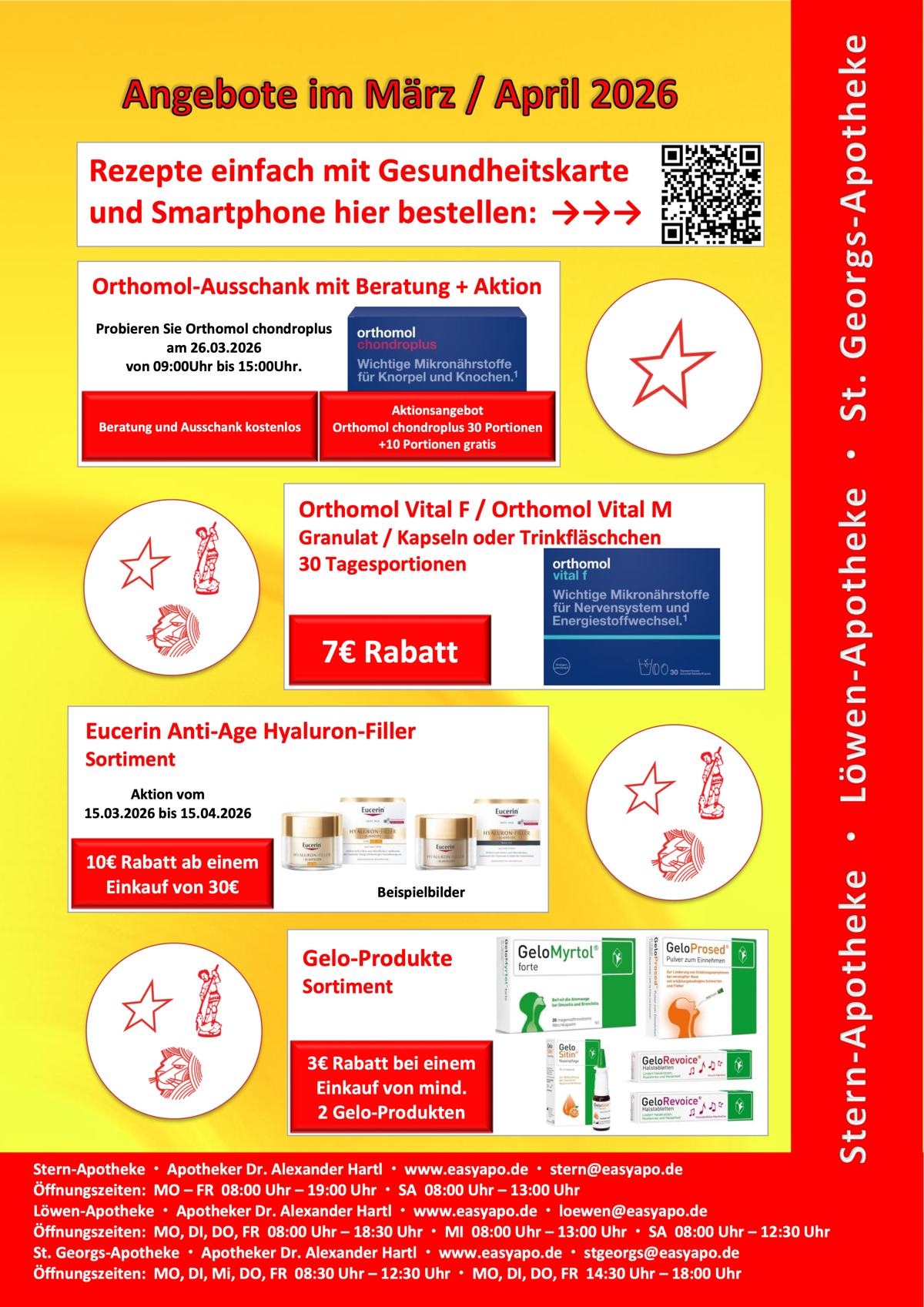 Aktuelle Angebote im Flyer März - April 2026